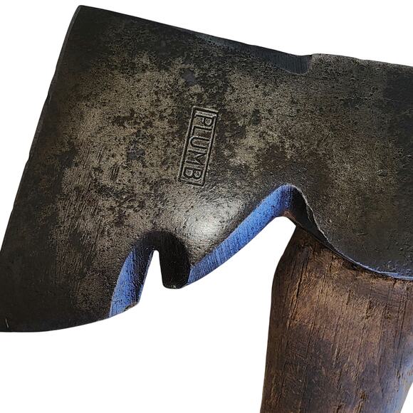 VINTAGE PLUMB HAMMER HATCHET  14" FLINT EDGE - Picture 3 of 4